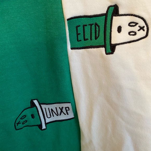 COPY - UNXPECTED SPLIT HOODIE - Picture 2 of 3